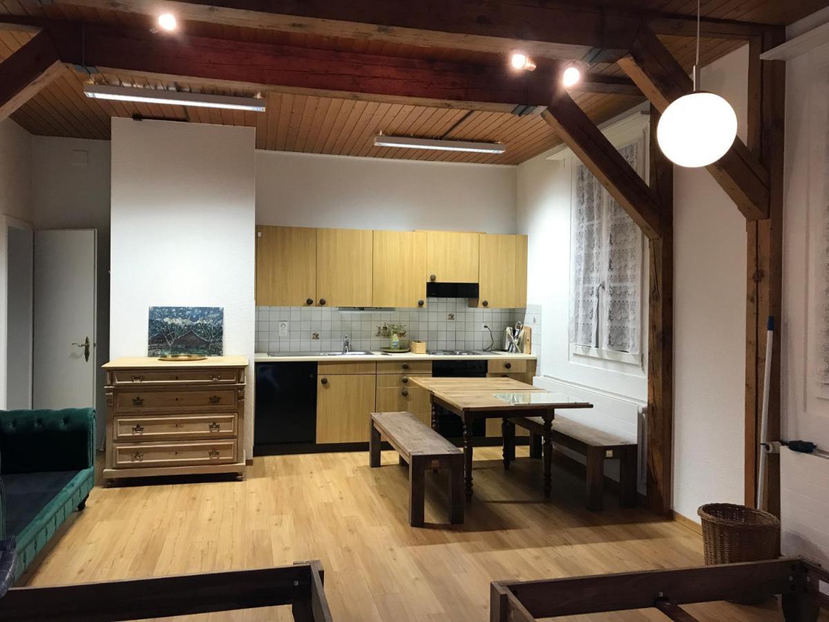 Simple Studio 36M2 In The Center Of Burgdorf Private Parking Small Bathroom Екстер'єр фото